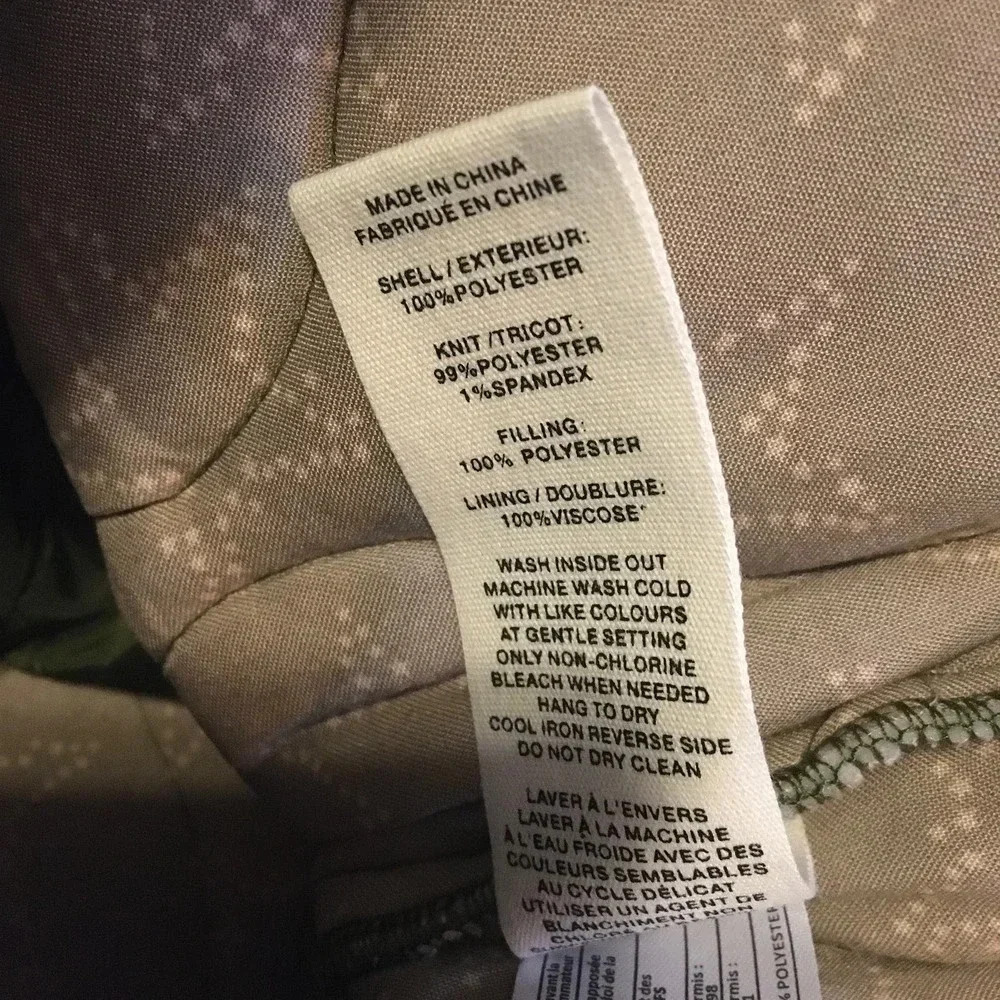 NEW Avec Les Filles Women’s XS Green Filled Quilted Longline Puffer Jacket v6x - Picture 5 of 5